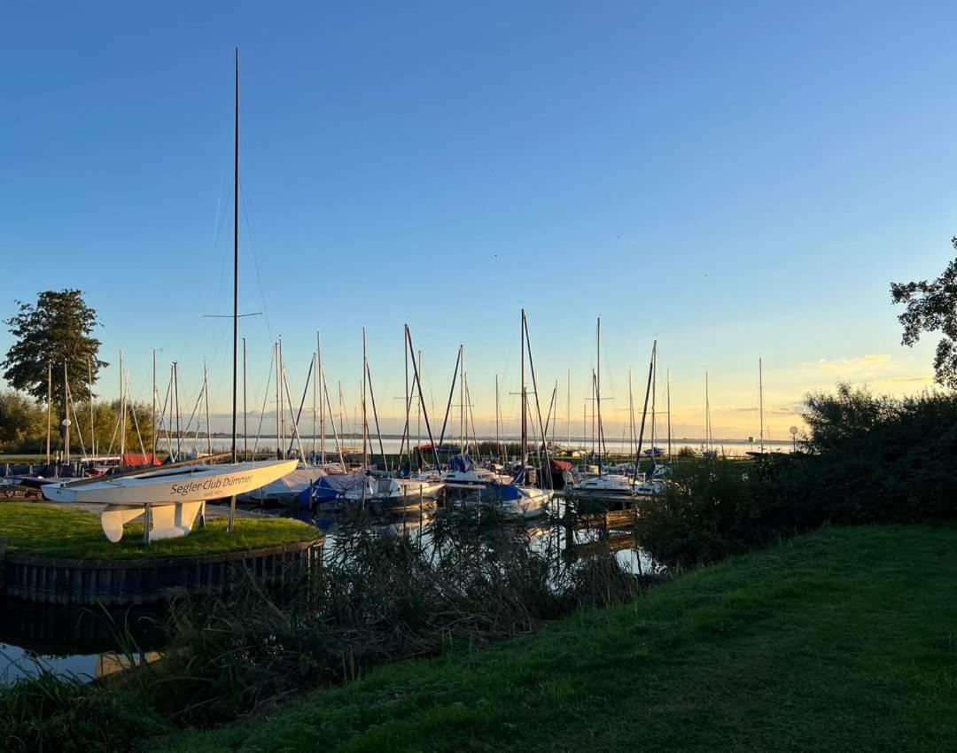 Seeliebe, 300 Meter Zum Wasser, Mit Terrasse Und Garten Lembruch Exterior foto